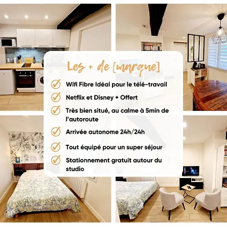 Studio Cosy A Cailloux Proche Lyon & Nature